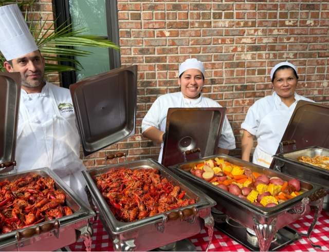Crawfish Boil at Brennan's