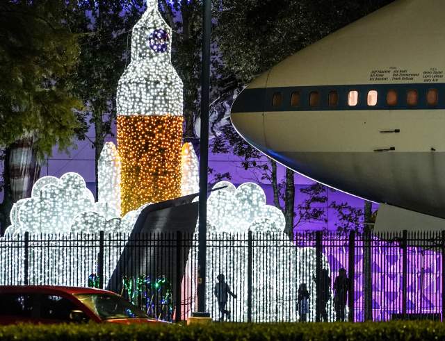 Galaxy Lights at Space Center Houston