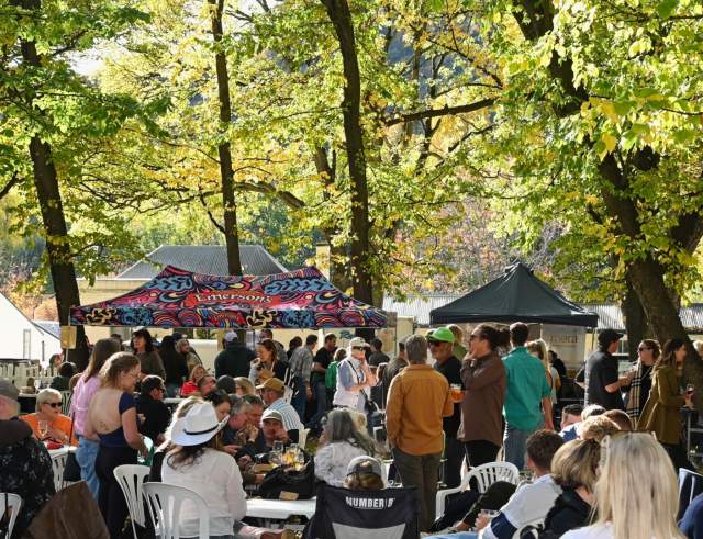The Arrowtown Autumn Festival