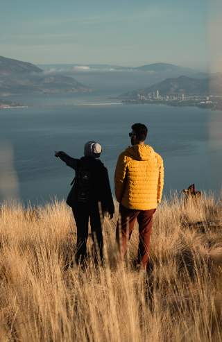 Couple Hiking at Johns Family Nature Conservancy Regional Park 22