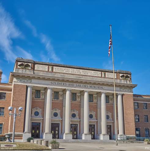 Memorial Hall landscape
