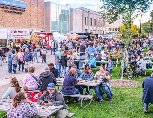 Taste of Muskegon: Food, Music, and Family Fun