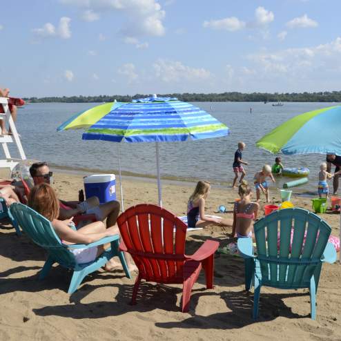 Longview Lake and Beach