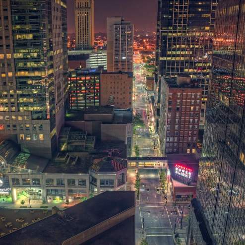 The Kansas City Power and Light District
