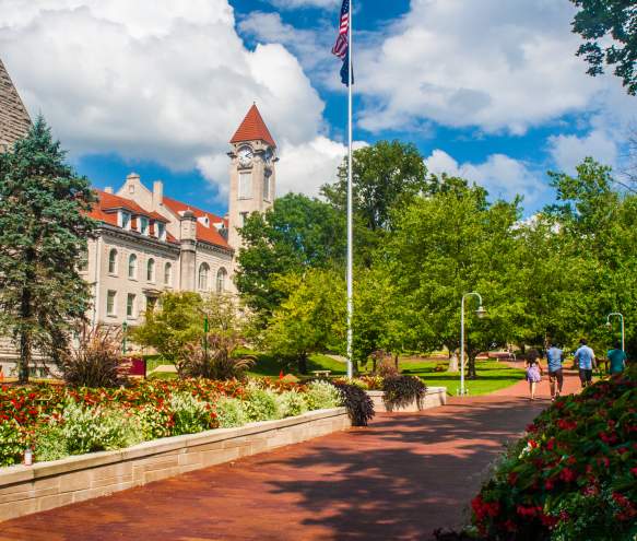 IU Campus In Bloomington, IN