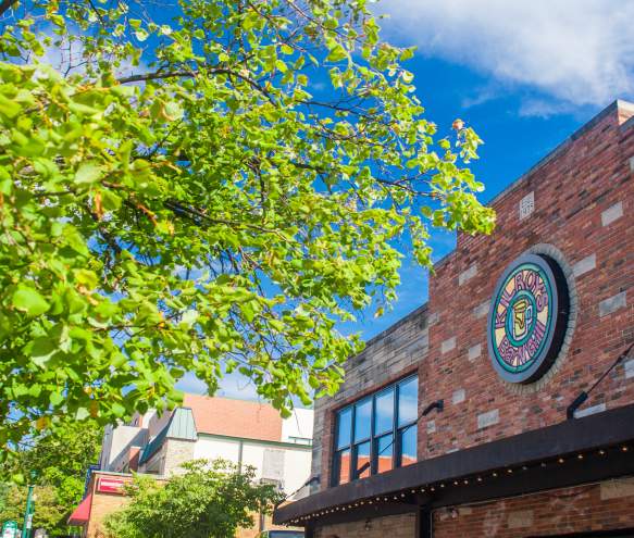 Outside of Kilroy's on Kirkwood on a summer day