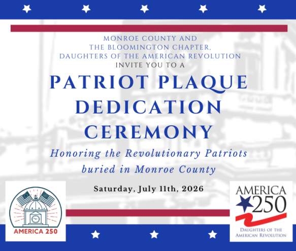 Patriot Plaque Dedication Ceremony