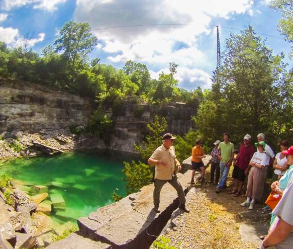 Furst Limestone Quarry Tour