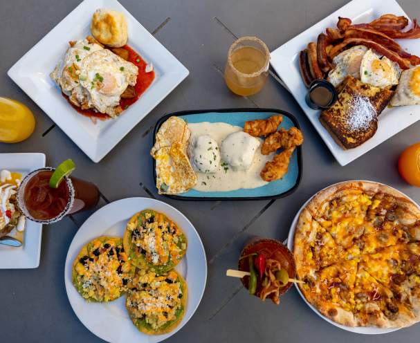 Pub Colorful Food Overlay