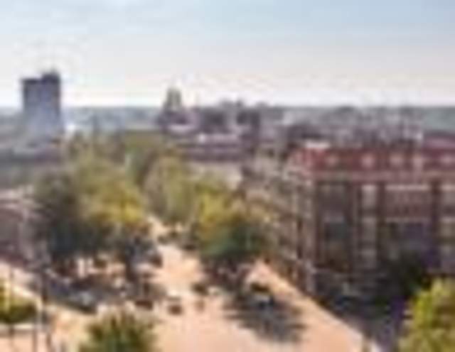 Image of Downtown Fayetteville NC skyline