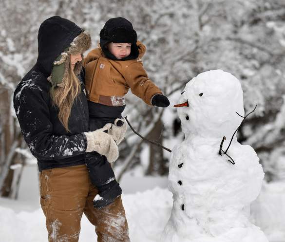 Winter in Oshkosh, WI
