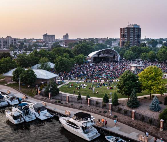 Waterfest Riverwalk View