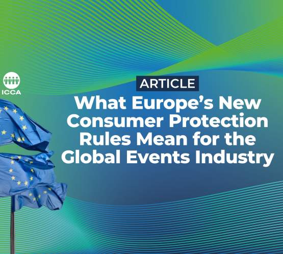 ICCA x EarthCheck: What Europe’s New Consumer Protection Rules Mean for the Global Events Industry