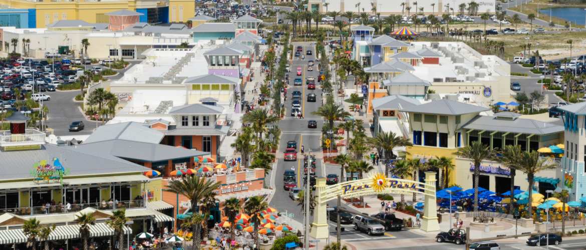 Shopping Pier Park Mall in Panama City Beach