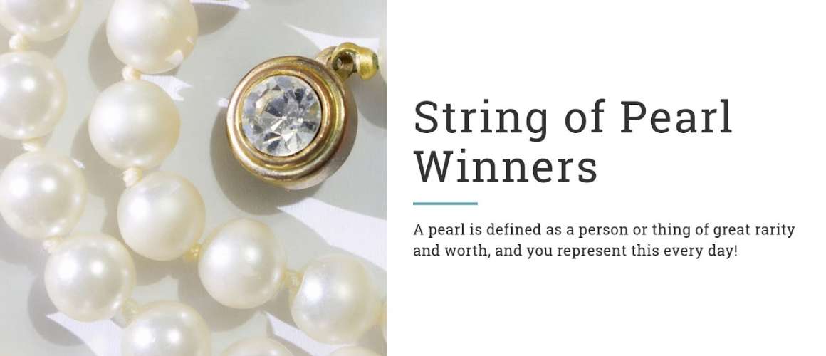 2025 String of Pearl Winners