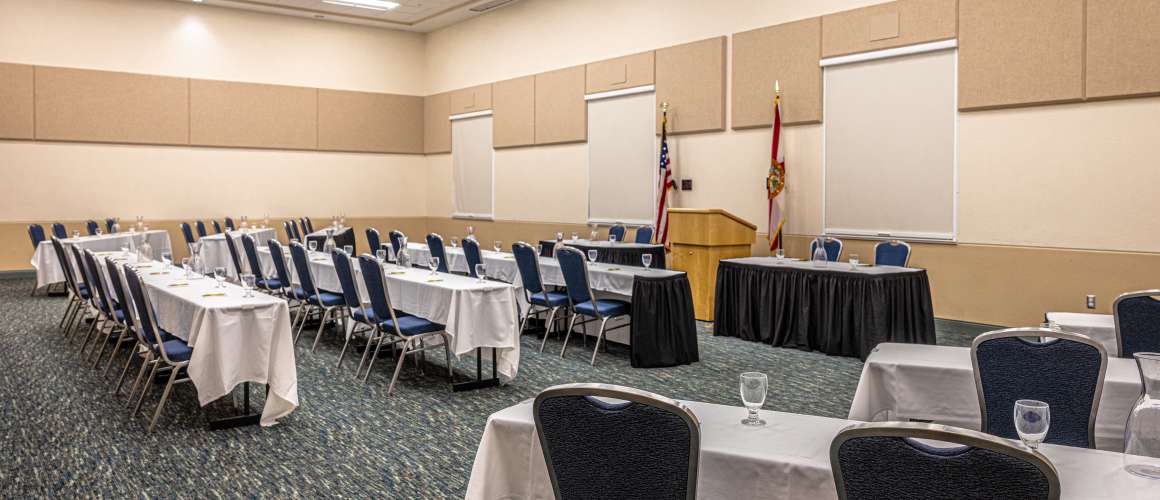 Myakka River Meeting Room Classroom Setup