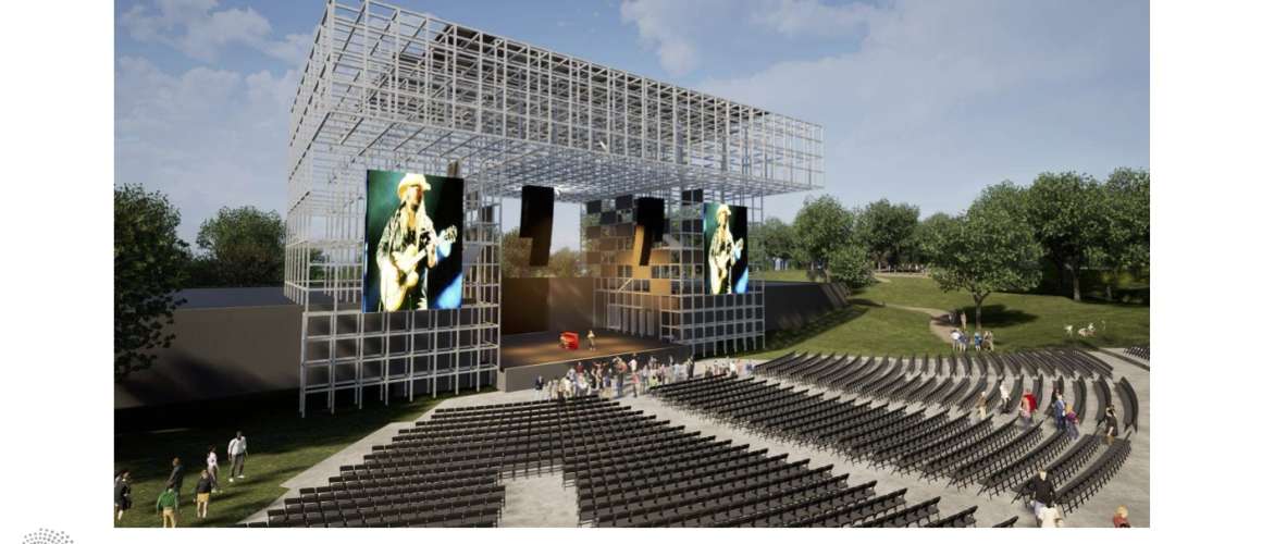 Outdoor Venue Side rendering