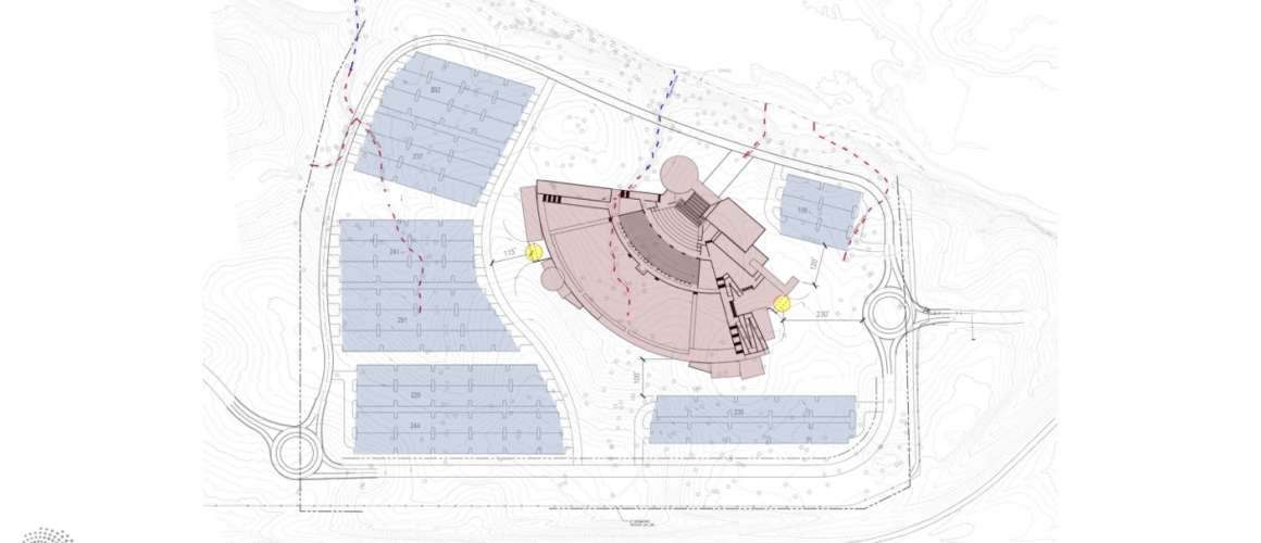 Outline of design for the Outdoor Venue