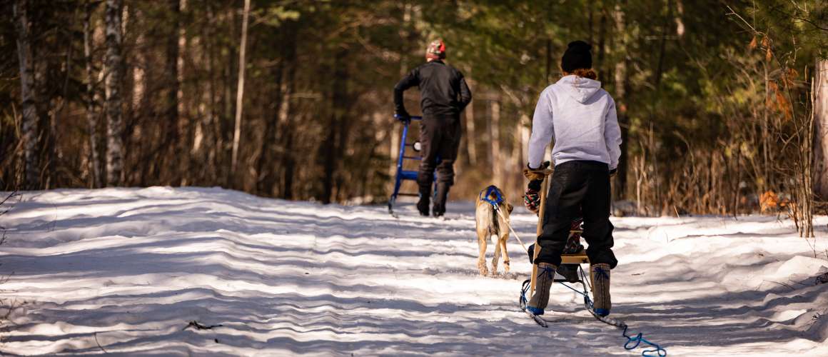 Kicksledding