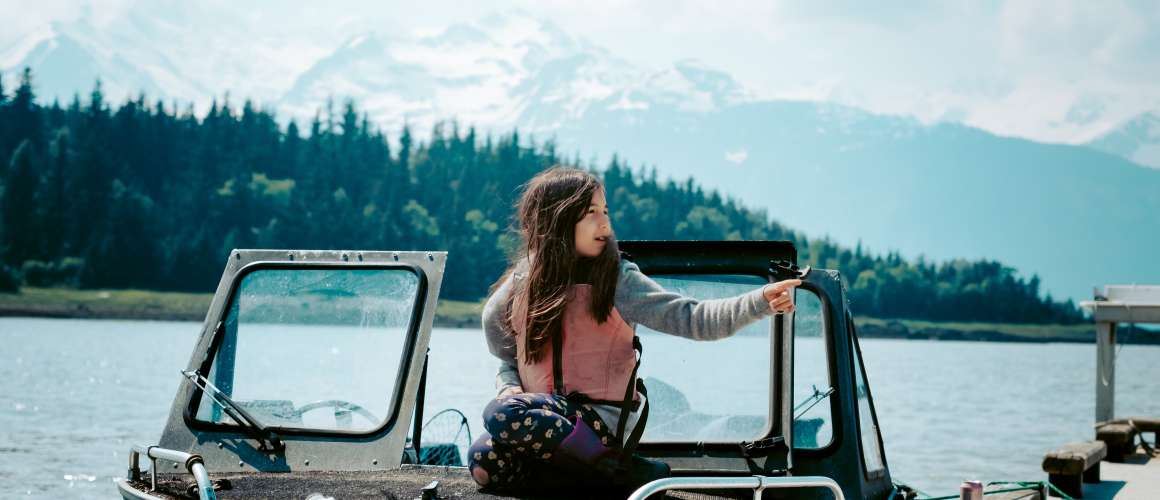 Checking Shrimp Pots Chilkat Side