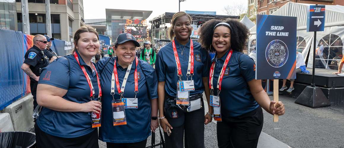 Men's Final Four Volunteers