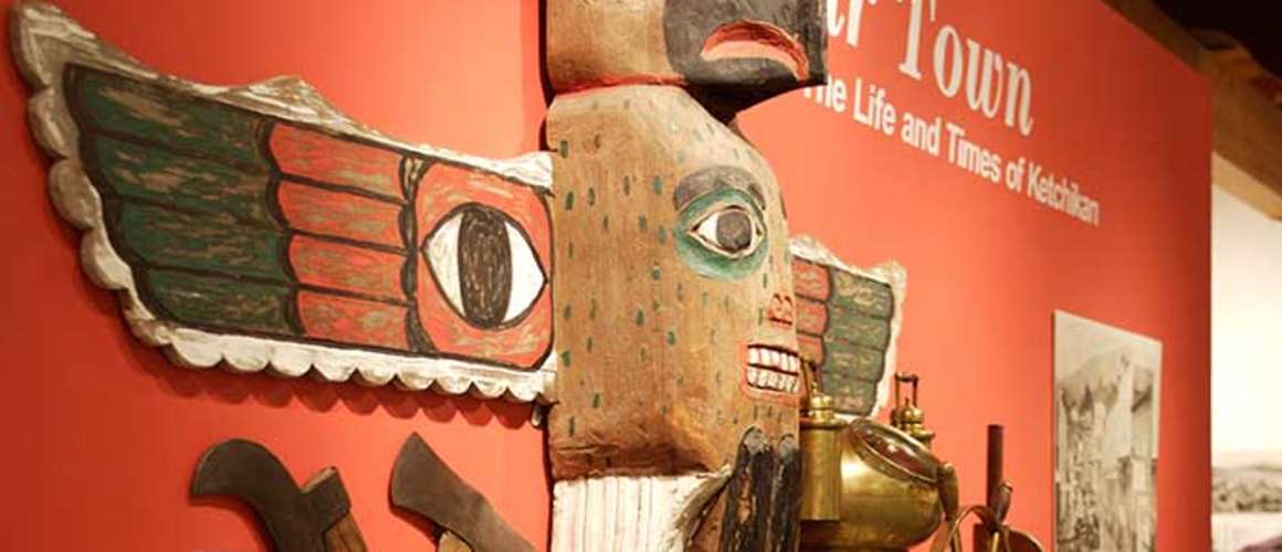 Exhibit at Tongass Historical Museum