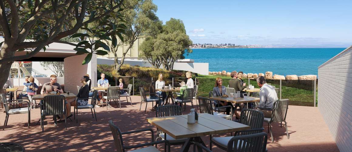 AQWA Redevelopment Cafe