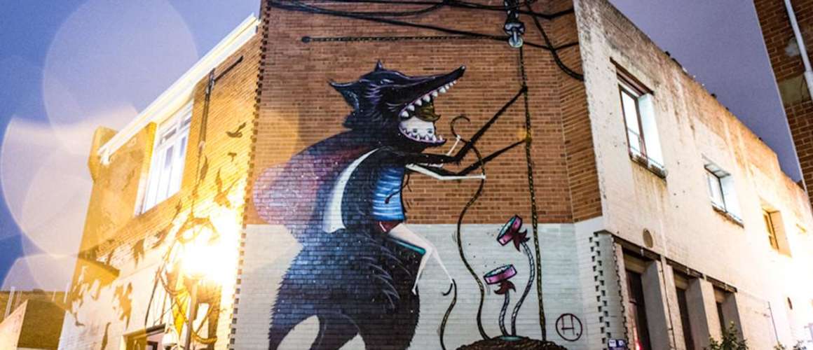Wolf Lane Street Art