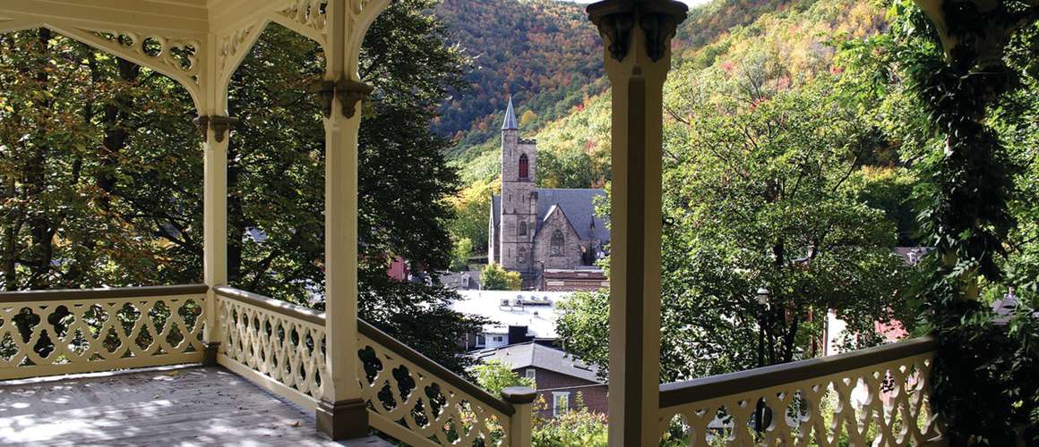 Jim Thorpe in the Fall