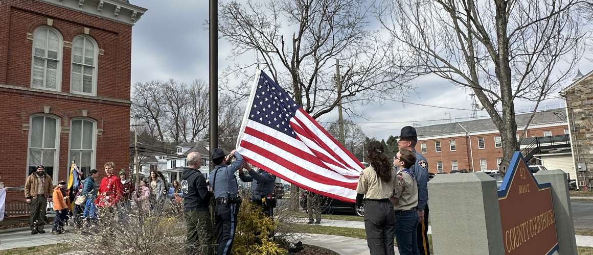 March 19, 2026: Pike County America250PA Flags Across the Commonwealth