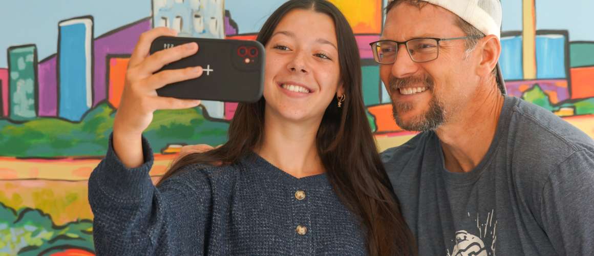 Broadway Plaza Selfie - Elevate Wellness