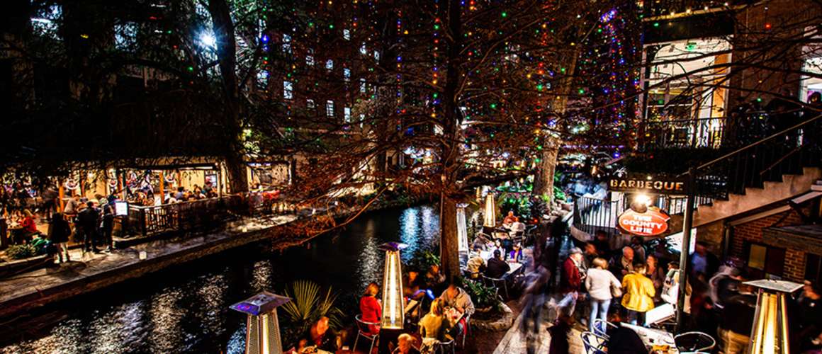 River Walk Holiday Lights