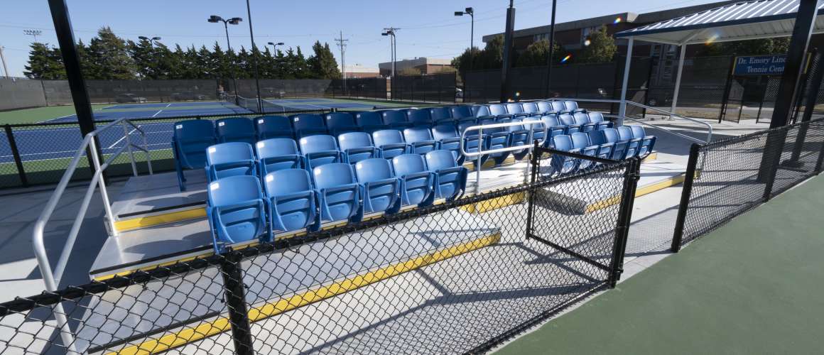 Custom Tennis Bleachers