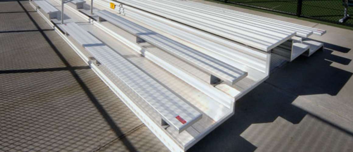 Tennis bleachers example