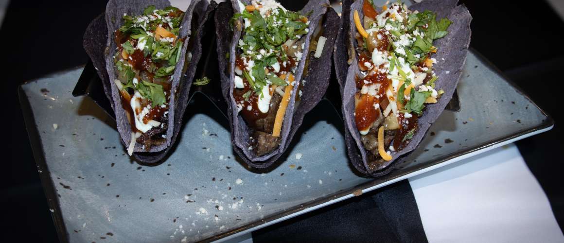 2 Words, 11 Letters Brisket Tacos