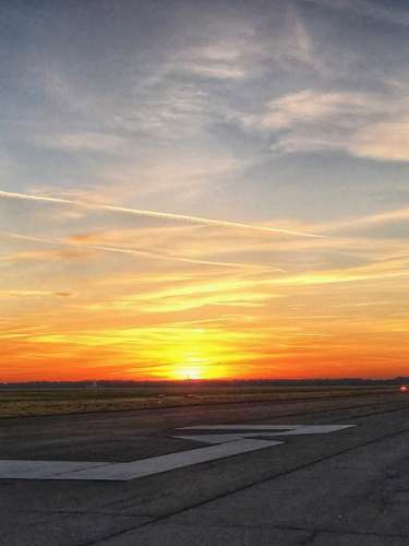 Middle Georgia Regional Airport Sunset