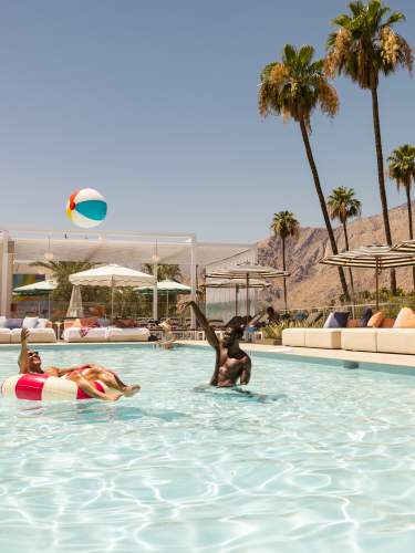 Pool scene at Thompson Palm Springs