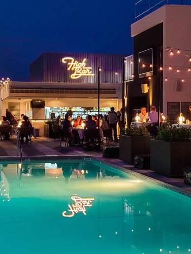 High Bar at the Kimpton Hotel in Palm Springs