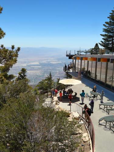 Palm Springs Aerial Tramway patio