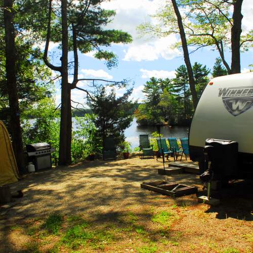 Bowdish Lake Camping Area-Chepatchet-Warwick