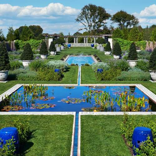 Blue Garden in Newport