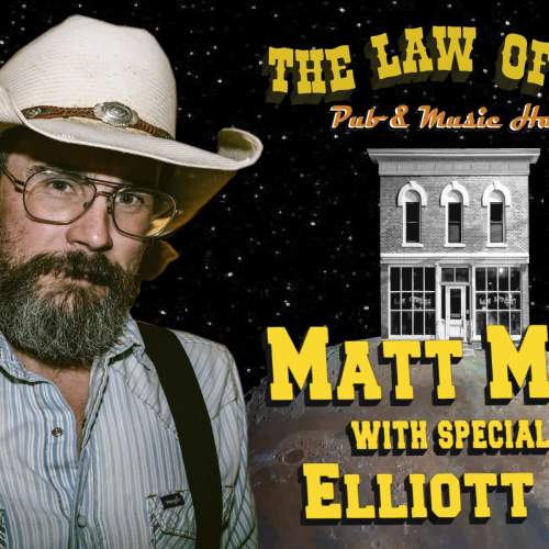Matt Mason with special guest Elliott Booe at The Law Office Pub & Music Hall