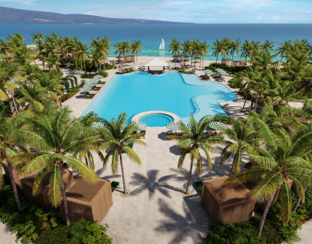 Sandals South Coast Pool Area