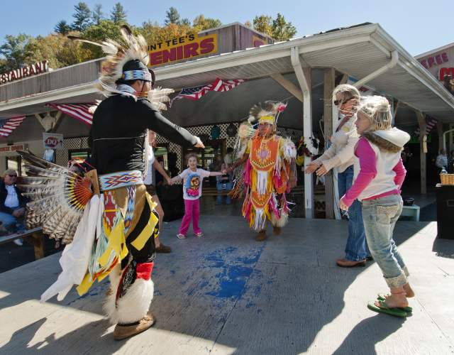 Cherokee Indian Dancing