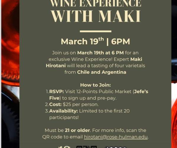 12 Points Wine Experience with Maki