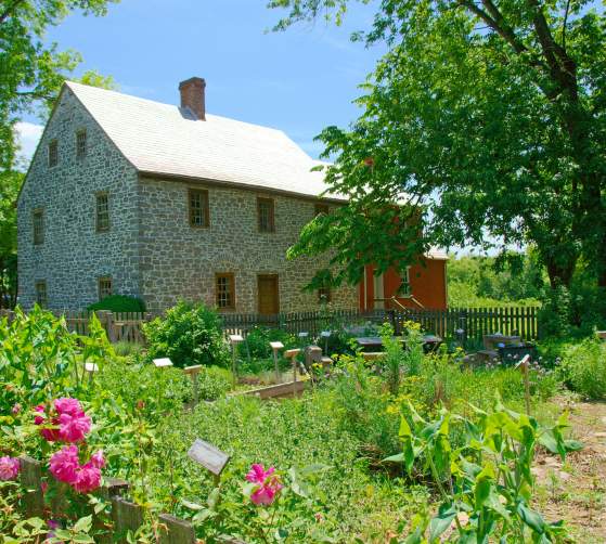 Schifferstadt Architectural Museum garden