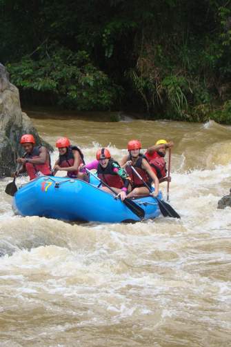 rafting