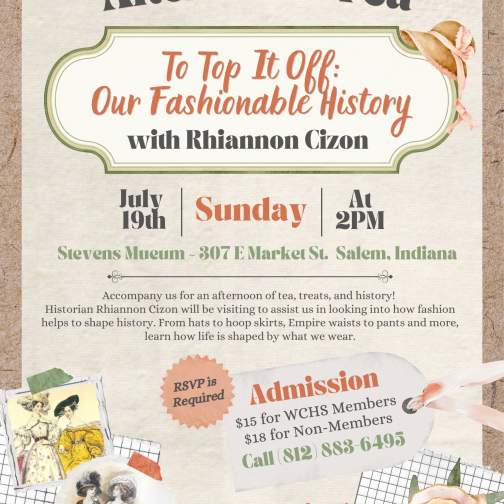 Afternoon Tea - To Top It Off: Our Fashionable History