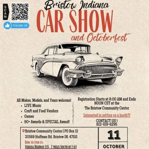 36th Annual Bristow Car Show & Octoberfest