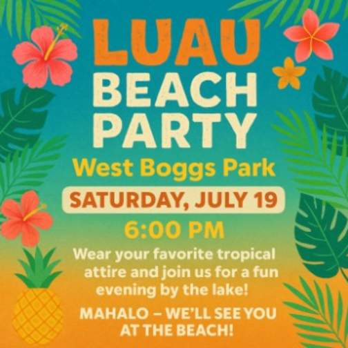 Luau Beach Party